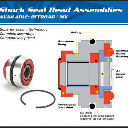 Rear Shock Seal Block 16.0x50, Allballs 37-1001 YZ CRF Kxf RM