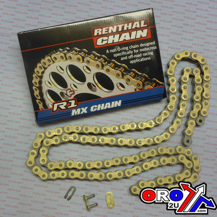 Renthal 520-118L R1 Chain, High Strength 520R1-118, C127