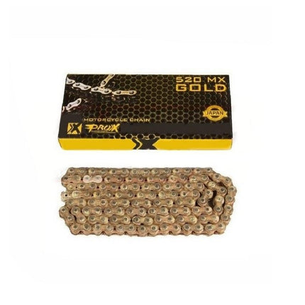 Prox Chain 520x120L Gold, 07.RC520120CG Made In Japan