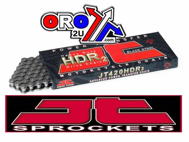 Drive Chain Heavy Duty 520HDR 120L Black JTC520HDR120SL