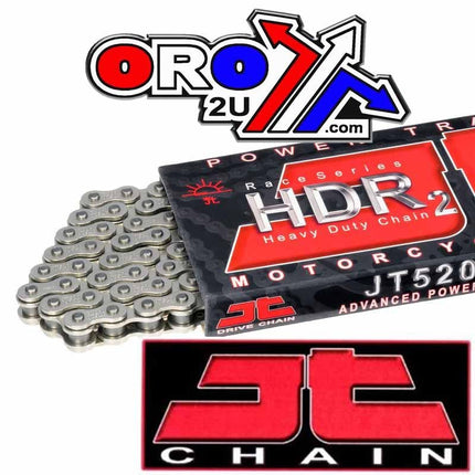 Drive Chain Heavy Duty 520HDR 120L Nickel JTC520HDRNN120SL