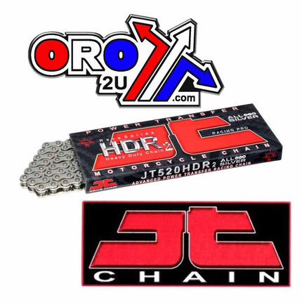 Drive Chain Heavy Duty 520HDR 120L Nickel JTC520HDRNN120SL