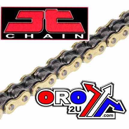 Drive Chain Heavy Duty X-ring Chain 520X1R 120L Gold-black JTC520X1RGB120DL