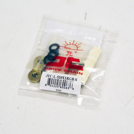 Drive Chain Spring Link X-ring 520X1R Gold-black JTCL520X1RGBS