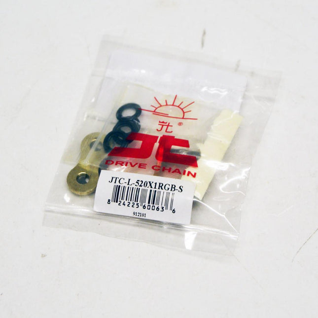 Drive Chain Spring Link X-ring 520X1R Gold-black JTCL520X1RGBS