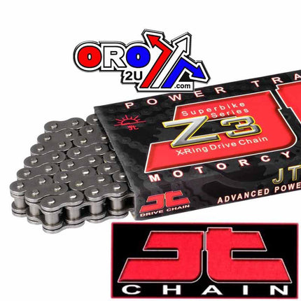 Drive Chain Super Heavy Duty X-ring 530Z3 110L Black JTC530Z3110RL