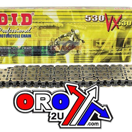DID 530VX X-ring Gb Chain 124L ZJ DID530VXGB124