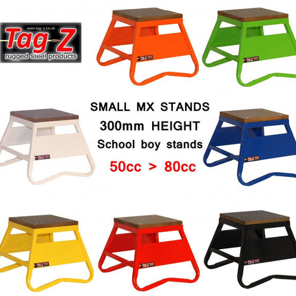 Heavy Duty Steel Box Stand MX, Small / 300mm High MX Stand, Red