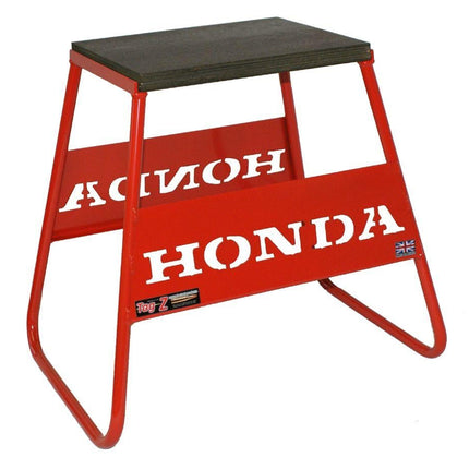 Stand 440 Red Honda Logo, MX Logo Stand, Show Room Stand
