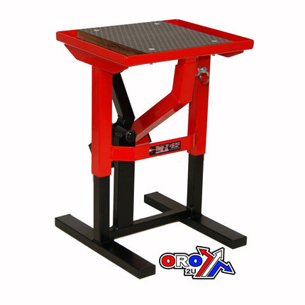 HD Super Lift Twin Leg Stand, Red, Top Quality Tag-z Stand