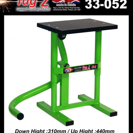 HD Jack-up-stand Twin Leg v5, MX & Enduro 125>625cc Bikes, Large Stand 440mm High MX