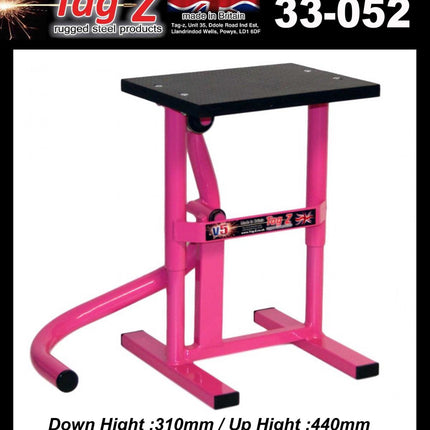 HD Jack-up-stand Twin Leg v5, MX & Enduro 125>625cc Bikes, Large Stand 440mm High MX
