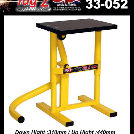 HD Jack-up-stand Twin Leg v5, MX & Enduro 125>625cc Bikes, Large Stand 440mm High MX