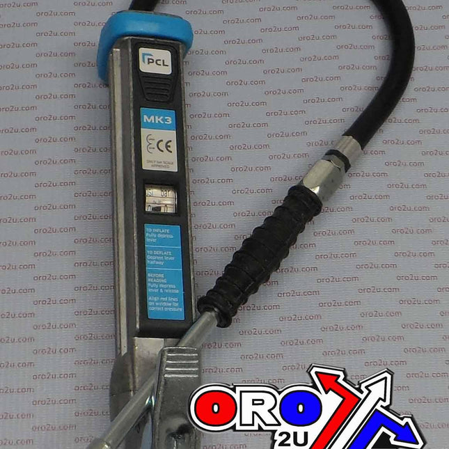 AIR LINE TYRE INFLATOR + GAUGE, 0 - 160psi High quality