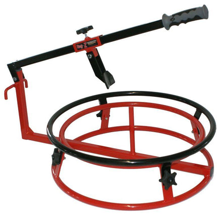 Tyre Changer + 21'' Ring / Red, Tag-z Twin Ring Tyre Changer
