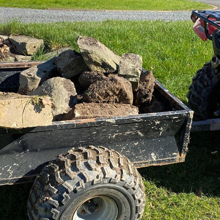 ATV Box Trailer 600KG 2Wheel, Quad Bike Trailer / Black, Extra Carriage Charge!!