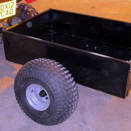 ATV Box Trailer 600KG 2Wheel, Quad Bike Trailer / Black, Extra Carriage Charge!!