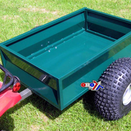 ATV Box Trailer 600KG 2WHEEL Quad Bike Trailer Green Extra Carriage Charge!!