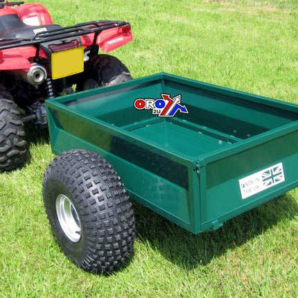 ATV Box Trailer 600KG 2WHEEL Quad Bike Trailer Green Extra Carriage Charge!!