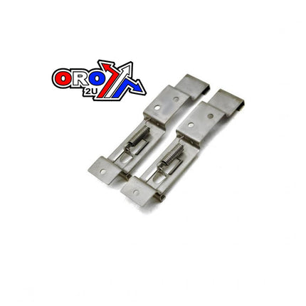 Number Clip On Plate Holder, Stainless Steel / Pair, Trailer Plate Holder / Std Plate Size