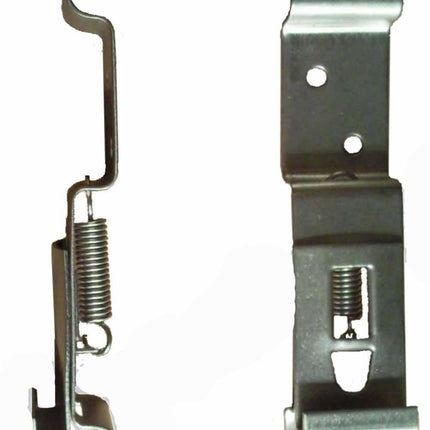 Number Clip On Plate Holder, Stainless Steel / Pair, Trailer Plate Holder / Std Plate Size
