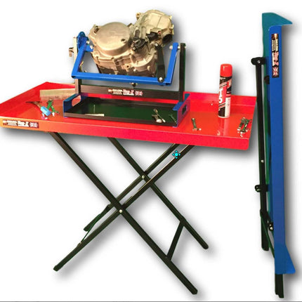 Tag-z Pro Folding X-bench, Blue / Table / Work Top /