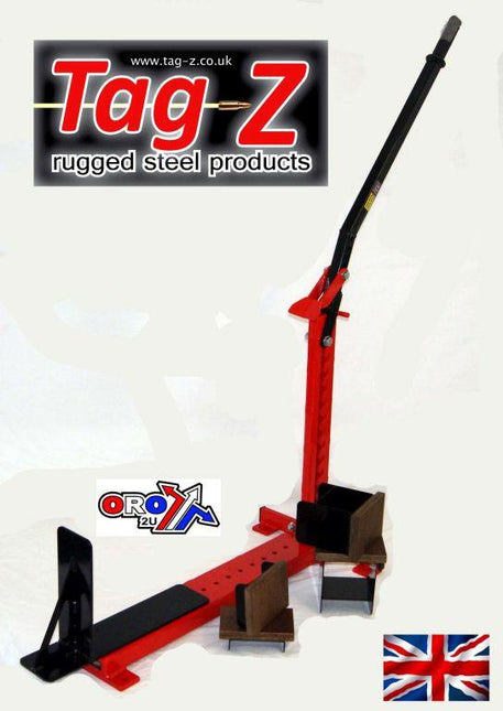 Bead Breaker Heavy Duty Red/bk, ATV / Road High Force Bead Breaker