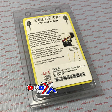 Snap-ingo ATV Tool Holder (pair), All Rite Sng / Quad UTV, 110-SNG