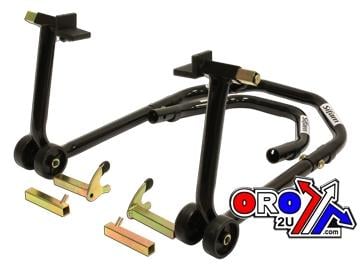 Stand Universal Black, Rear Road Bike Pit Stand