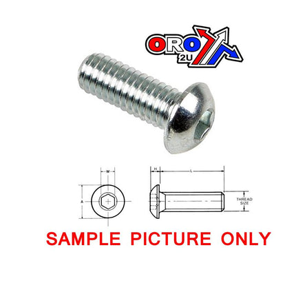 M6x45 Button Head Bolt Bzp