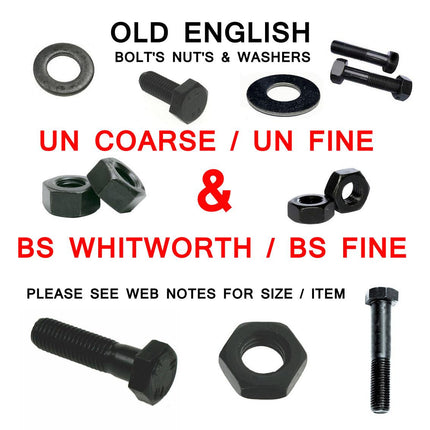 1/4x1/2 Unf 28TPI Bolt S/c