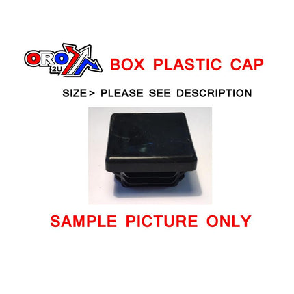 30x30 Gloss Black Cap 1.0-2.5