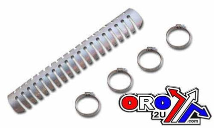 Header Pipe Guard Stainless Steel Universal 4-STROKE, 869 Ricochet