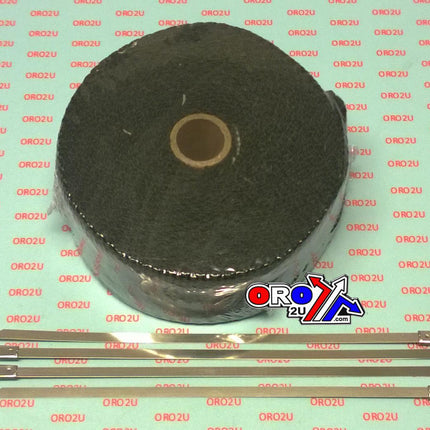 50mm EXHAUST WRAP 10M, Manifold Downpipe High temperature Tape, BTE100N