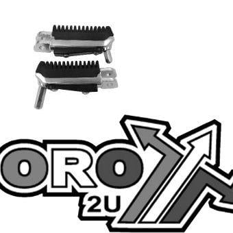 FOOT PEG SET SUZ Hayabusa, 43526-31E01, 43626-21E01, EMGO 54-20021