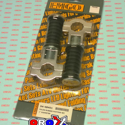 Foot Peg Set Bolt Universal 25 Emgo 54-48401