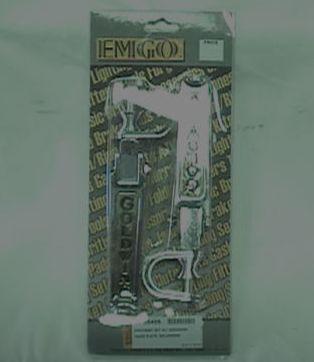 Foot Peg Set Chrome Goldwing Emgo 50-85405