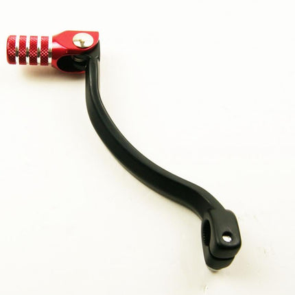 Gear Lever Shift CR125 Blk/rd, Aluminium Forged 24700-KZ4-J10, Rtech R-LEVC00CR003