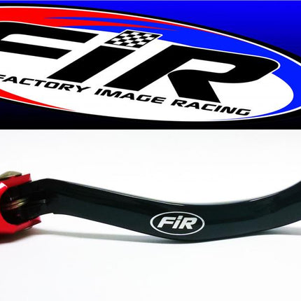 Gear Lever Shift CR250 Blk/rd, FIR Brand, Black / Red 24700-KZ3-J50, !! Will Not Fit 18-19 CRF Models !!