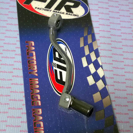 Gear Lever Steel 88-06 RM250, MX-06108 Silver/grey