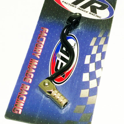 Gear Lever Black KX 125 250, Aluminium Forged Black/tit, FIR Brand, 13156-1347