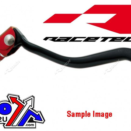Gear Lever Alu KX Black / Red, KX125/250/500 R-LEVC00KX004