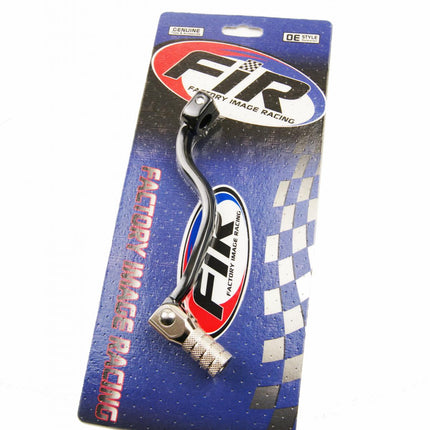 Gear Lever Shift KX 65 00-21, Aluminium Forged 13156-1347, FIR Brand, Black & Titanium