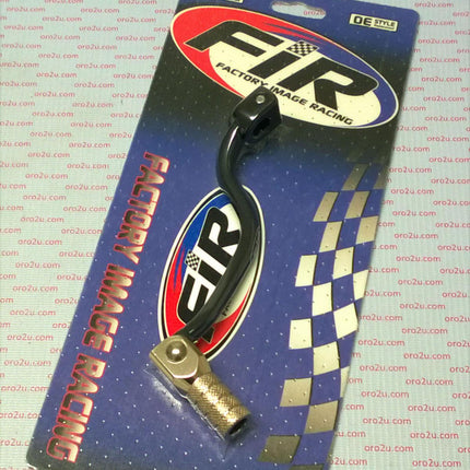 Gear Lever Shift KX 65 00-21, Aluminium Forged 13156-1347, FIR Brand, Black & Titanium