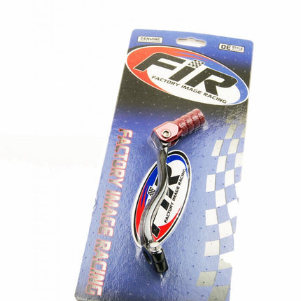 Gear Lever Shift 04-09 CRF 250, Aluminium Forged 24700-KRN-000, FIR Brand, Black & Red