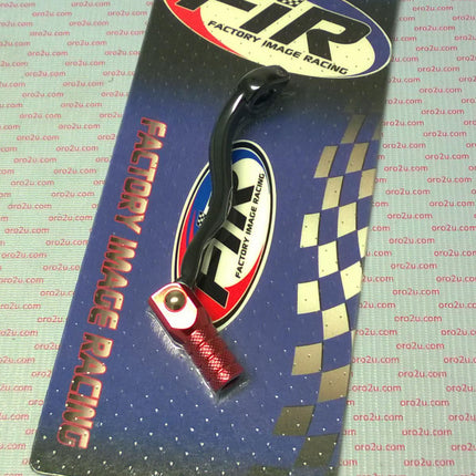 Gear Lever Shift 04-09 CRF 250, Aluminium Forged 24700-KRN-000, FIR Brand, Black & Red