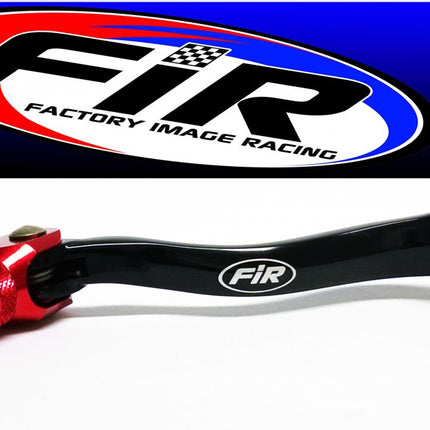 Gear Lever Shift 04-09 CRF 250, Aluminium Forged 24700-KRN-000, FIR Brand, Black & Red