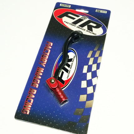 Gear Lever Shift 04-09 CRF 250, Aluminium Forged 24700-KRN-000, FIR Brand, Black & Red