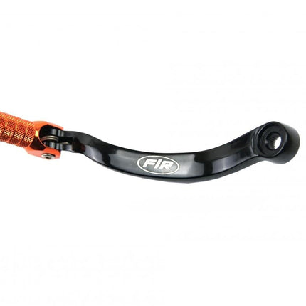 Gear Lever KTM Blk/orange, Aluminium Forged 59034031000, FIR Brand, Black & Orange