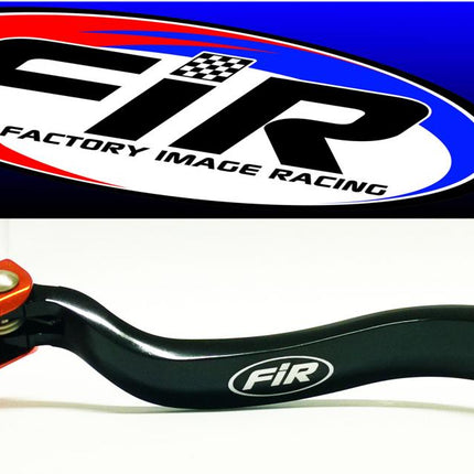 Gear Lever KTM Blk/orange, Aluminium Forged 59034031000, FIR Brand, Black & Orange